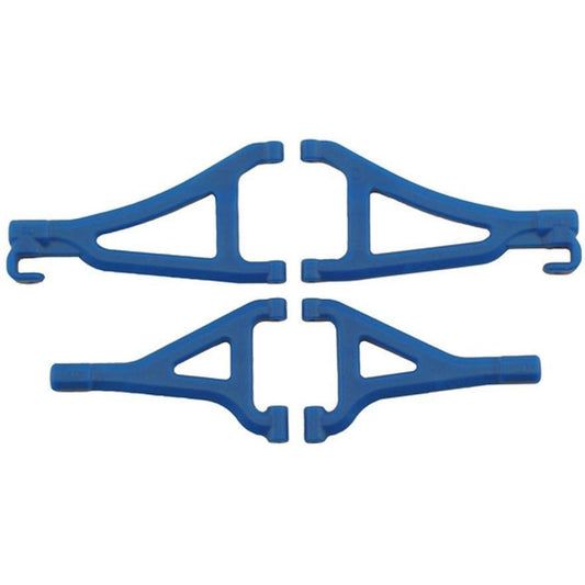RPM Front Upper & Lower A-Arms (1/16 E-Revo) (Blue)