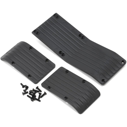 RPM 3-Piece Skid Plate (Black) (T-Maxx 3.3 E-Maxx 3905)
