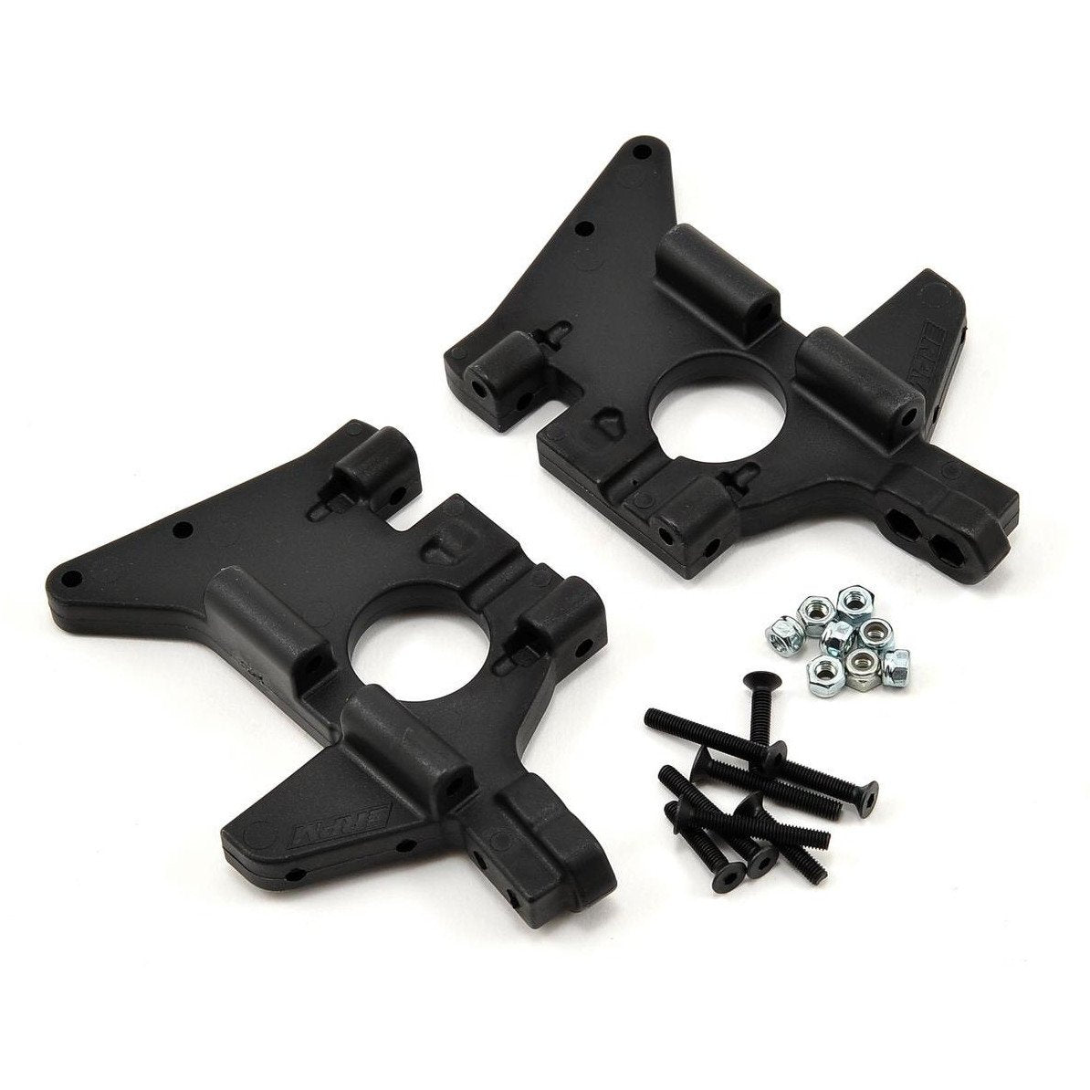 RPM Traxxas Maxx Front Bulkhead Set (Black)