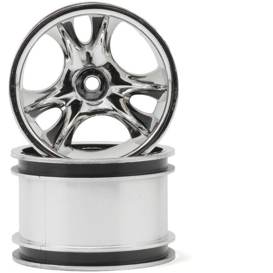 RPM Clawz 2.2" Rock Crawler Wheels (2) (Chrome) (Wide Wheelbase)