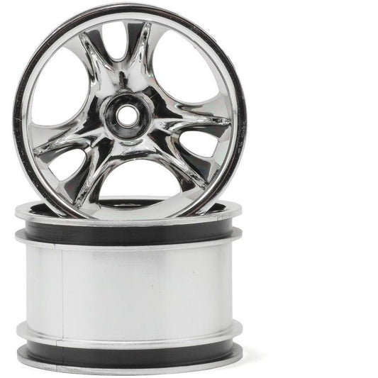 RPM Clawz 2.2" Rock Crawler Wheels (2) (Chrome) (Wide Wheelbase)