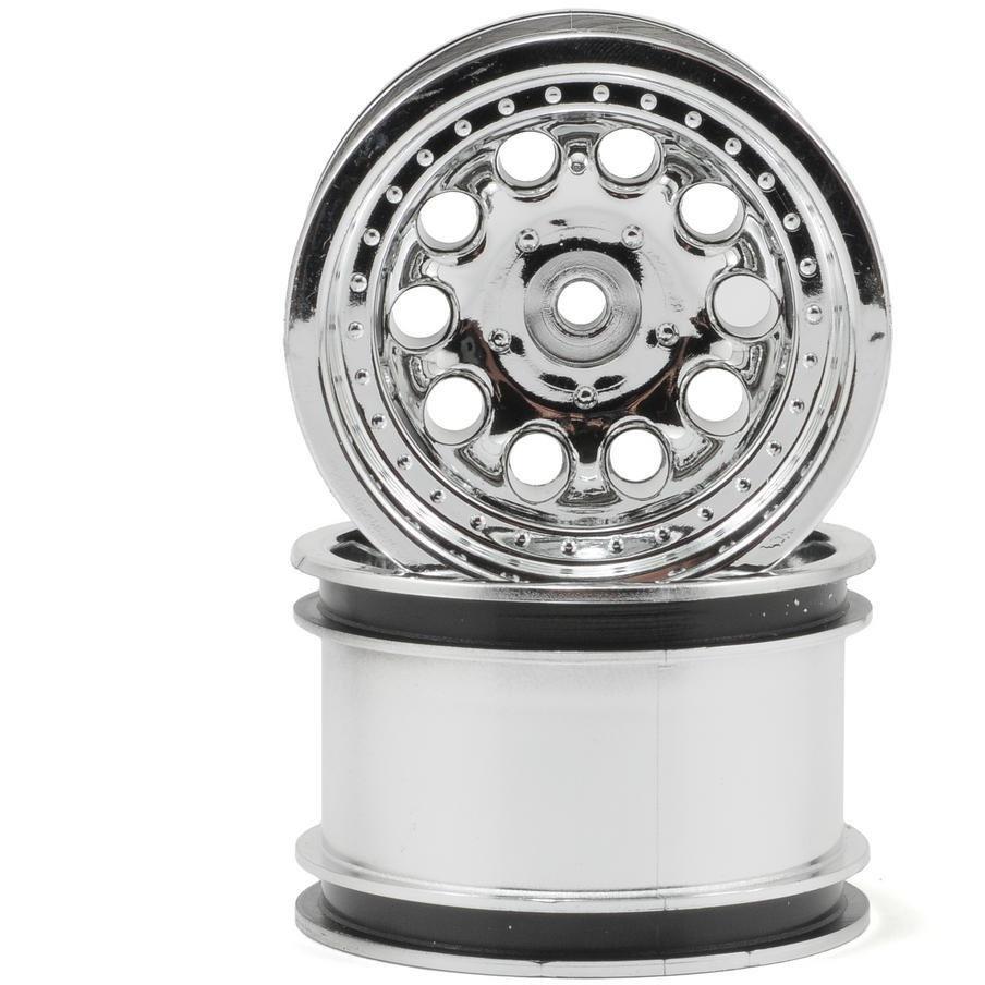RPM Revolver 2.2" Rock Crawler Wheels (2) (Chrome) (Wide Wheelbase)