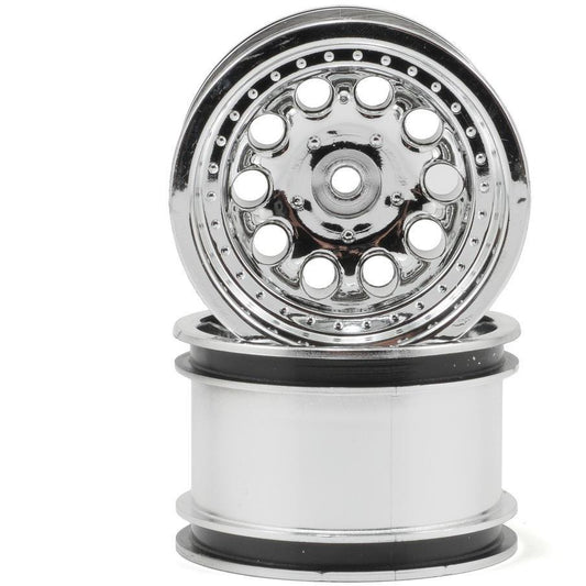 RPM Revolver 2.2" Rock Crawler Wheels (2) (Chrome) (Wide Wheelbase)