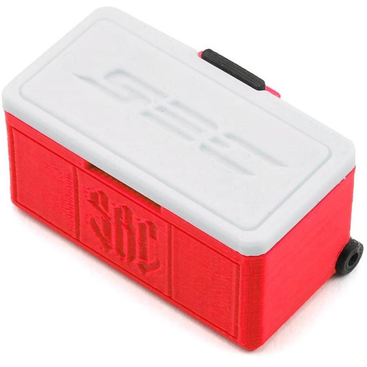 Scale By Chris Wheeled Ice Chest (Red)
