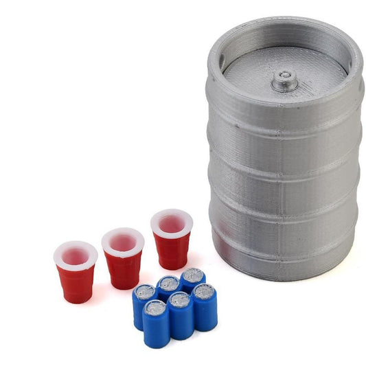Scale By Chris Keg Party Pack w/Keg, 6-Pack & Keg Cup