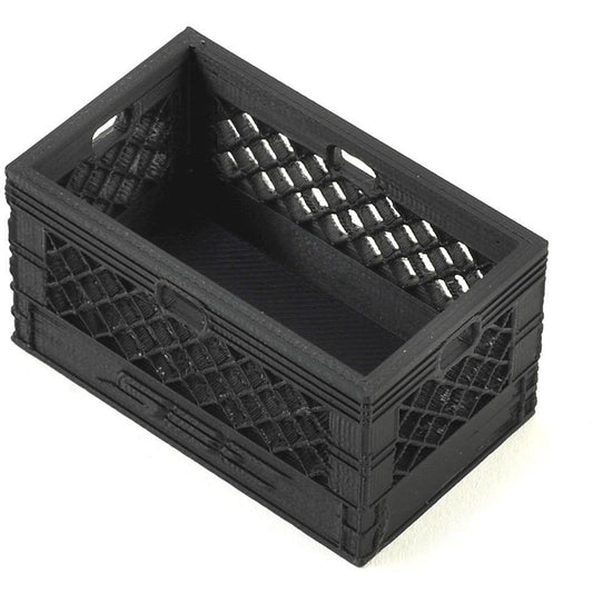 Scale By Chris Double Wide Milk Crate (Black)