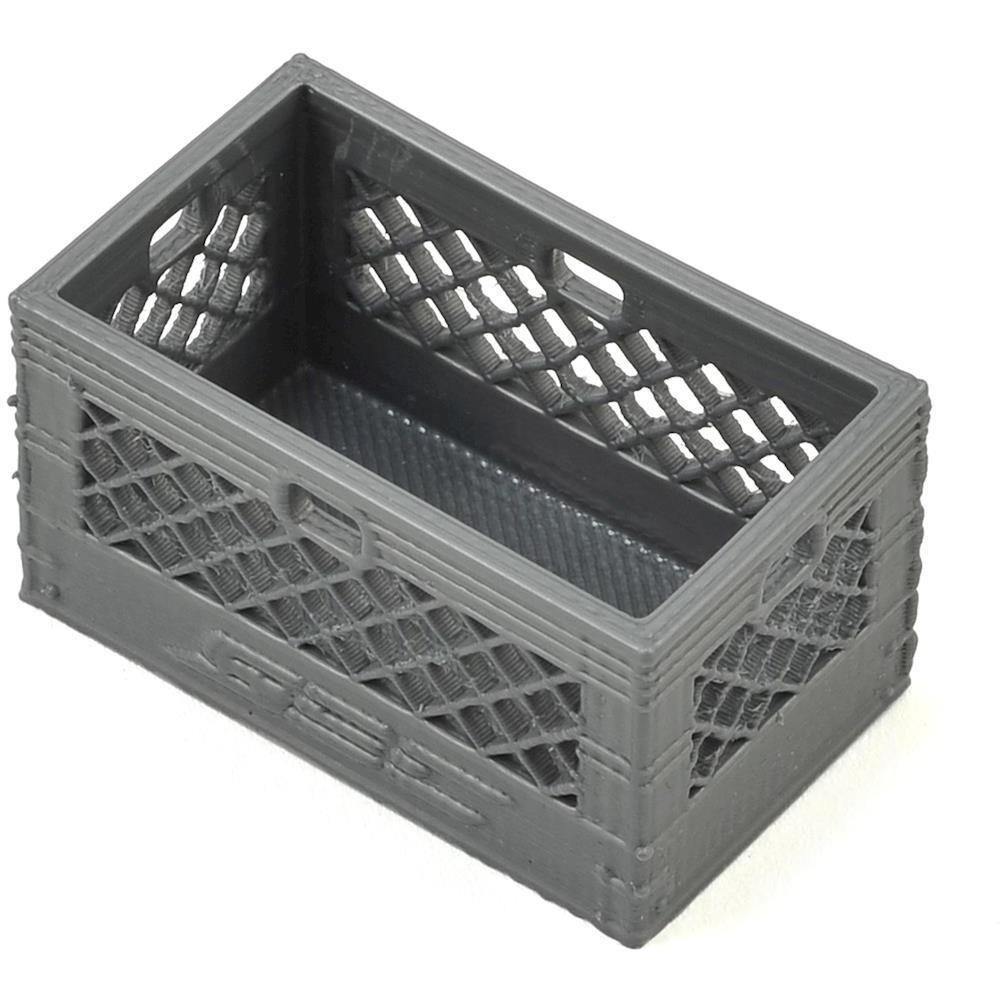Scale By Chris Double Wide Milk Crate (Grey)