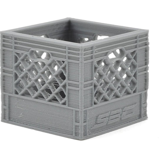 Scale By Chris Medium Milk Crate (Grey)