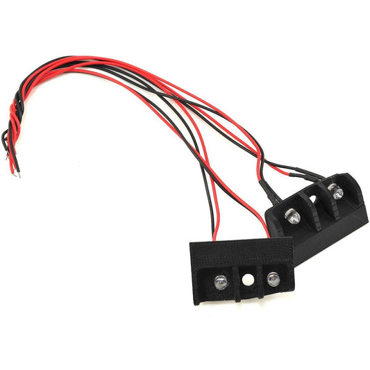 Scale By Chris Toyota SR5 Glue In Tail Light Buckets w/LED Lights (Pro-Line SR5)