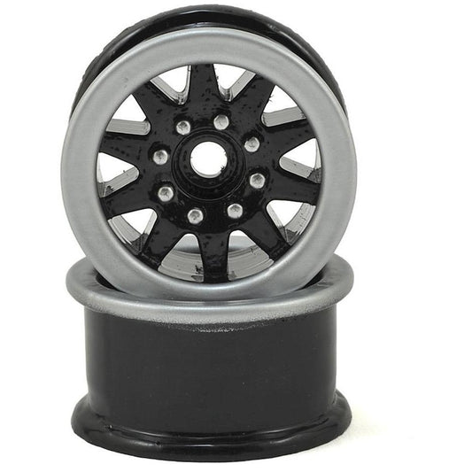 Scale By Chris 1.5 Trailer Wheels (2) (Black)
