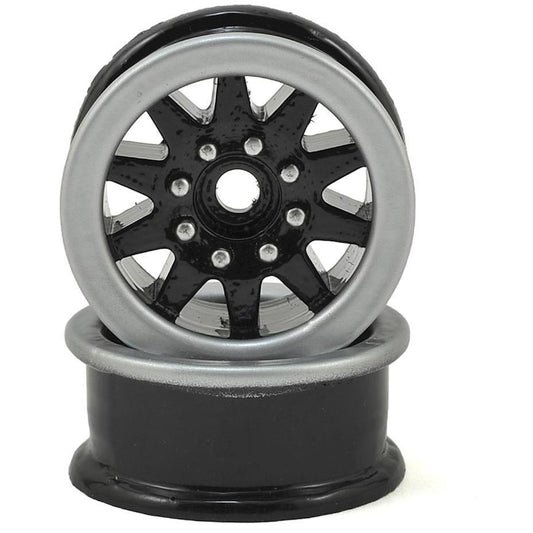 Scale By Chris 1.9 Trailer Wheels (2) (Black)