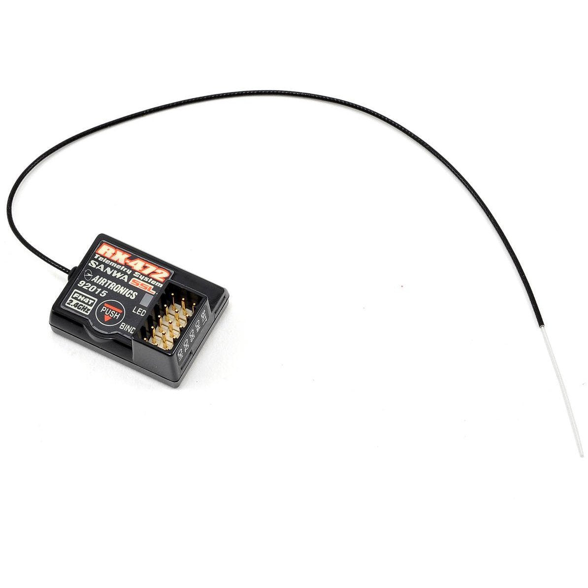 Sanwa/Airtronics RX-472 2.4GHz FH4T 4-Channel Receiver