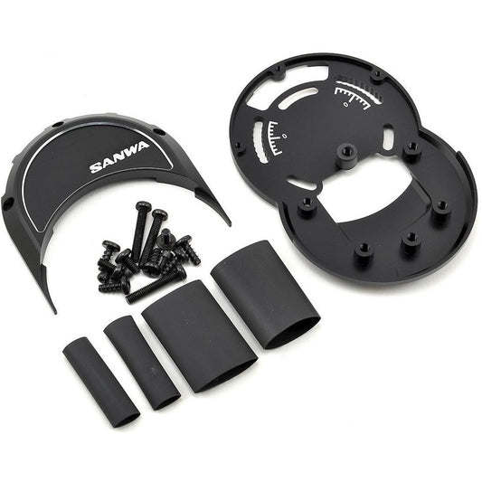 Sanwa/Airtronics M12/M12S Aluminum Drop Down (Black)