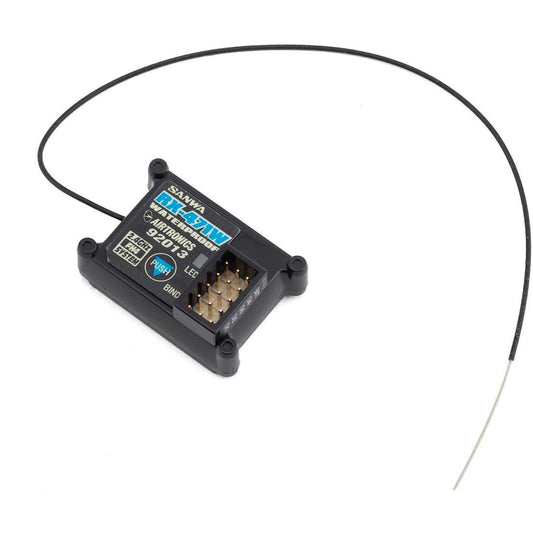 Sanwa/Airtronics RX-471W 2.4Ghz FHSS-4 Waterproof 4-Channel Receiver (M12/MT4)