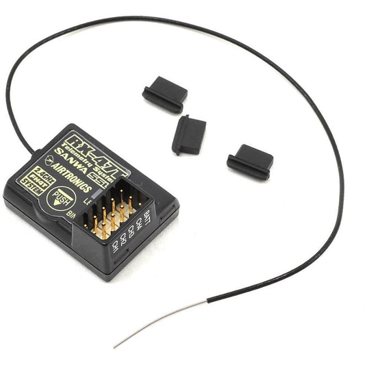 Sanwa/Airtronics RX-47T 2.4GHz FHSS-4 4-Channel Telemetry Receiver