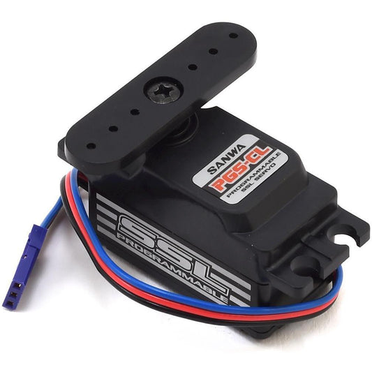 Sanwa/Airtronics PGS-CL Hi-Speed Programmable Low Profile Servo (High Voltage)