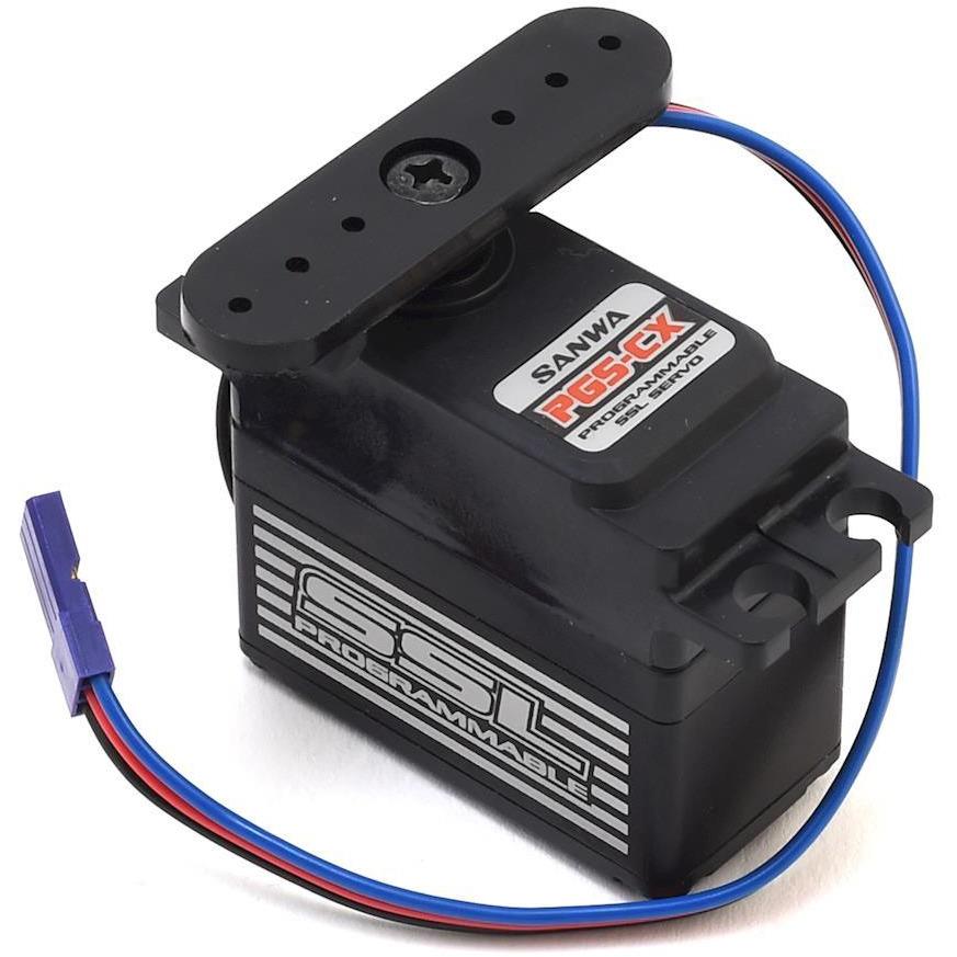 Sanwa/Airtronics PGS-CX Hi-Torque Programmable Servo (High Voltage)