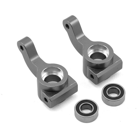 ST Racing Concepts Arrma Aluminum Front Steering Knuckle (2) (Gun Metal)
