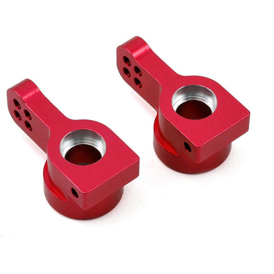 ST Racing Concepts Arrma Aluminum Rear Hub Carriers (2) (Red)