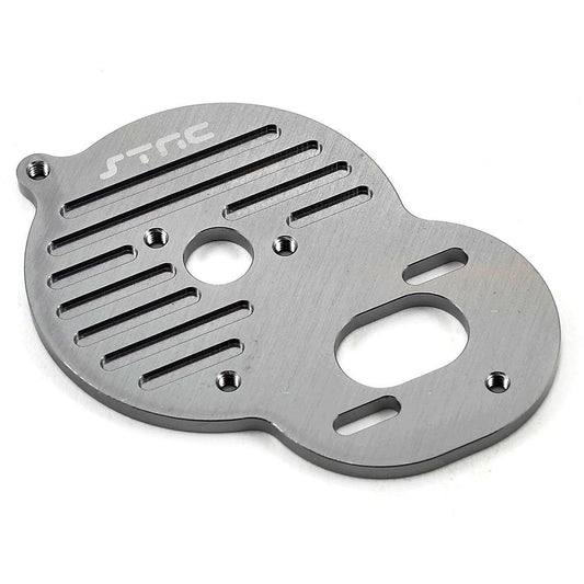 ST Racing Concepts Aluminum Heat Sink Motor Plate (Gun Metal)