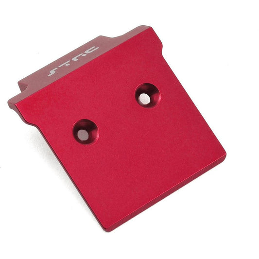 ST Racing Concepts Arrma Aluminum Front Skid Plate/Bumper Mount (Red)