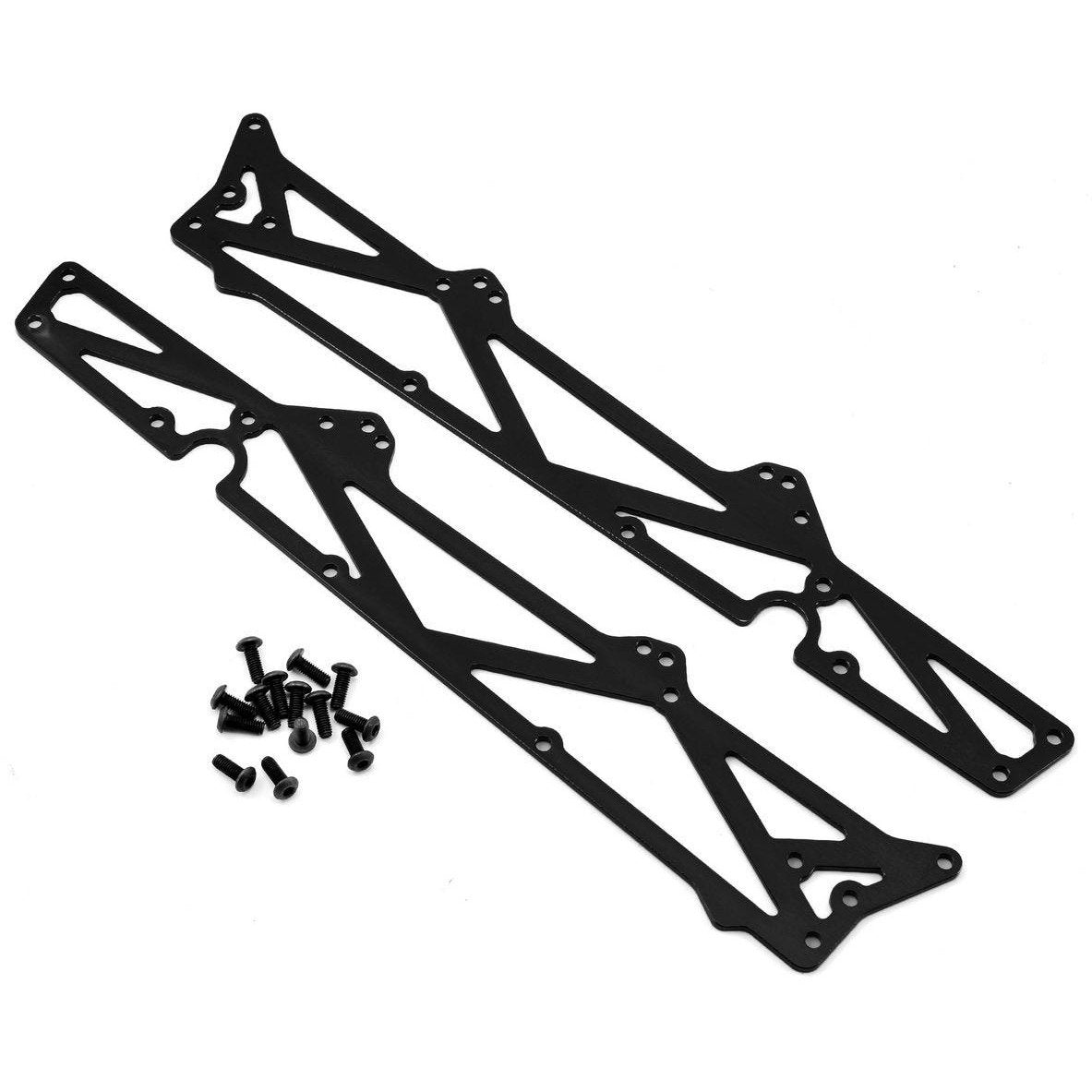 ST Racing Concepts Arrma Aluminum TVP Chassis Side Plates w/Hardware (2) (Black)