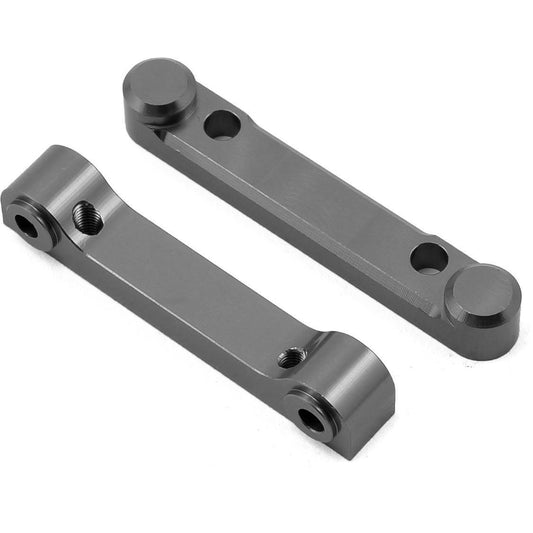 ST Racing Concepts Arrma Aluminum Front & Rear Hinge Pin Blocks (2) (Gun Metal)