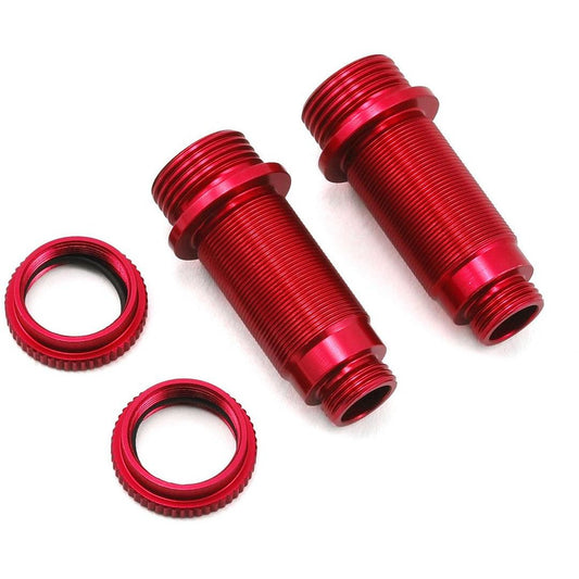 ST Racing Concepts Arrma Aluminum Front Threaded Shock Bodies (2)(Red)