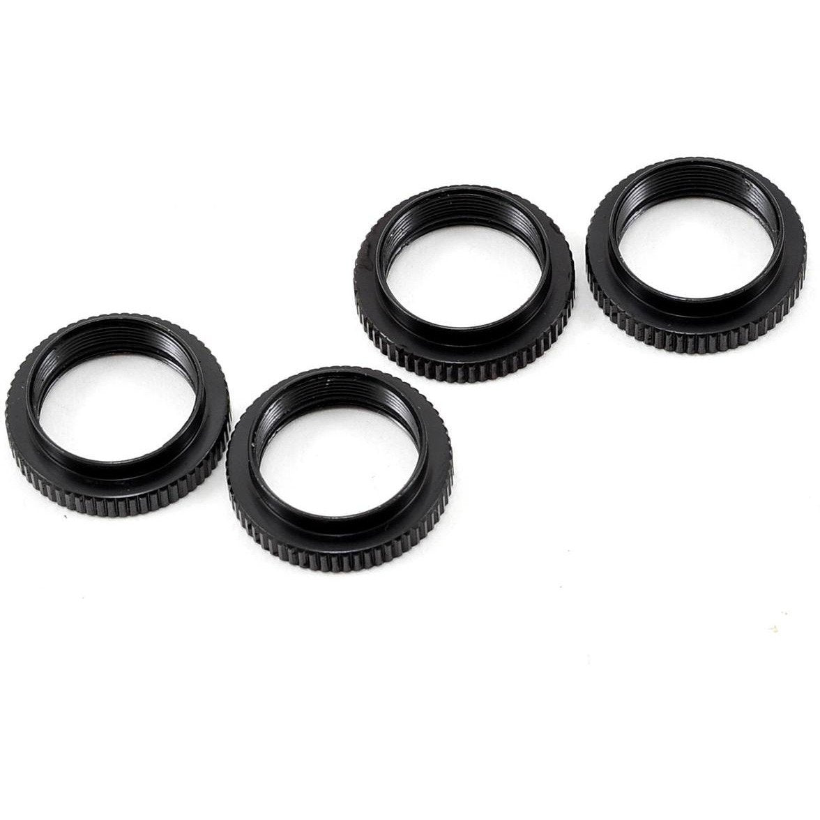 ST Racing Concepts Aluminum Shock Collars (4) (Black)