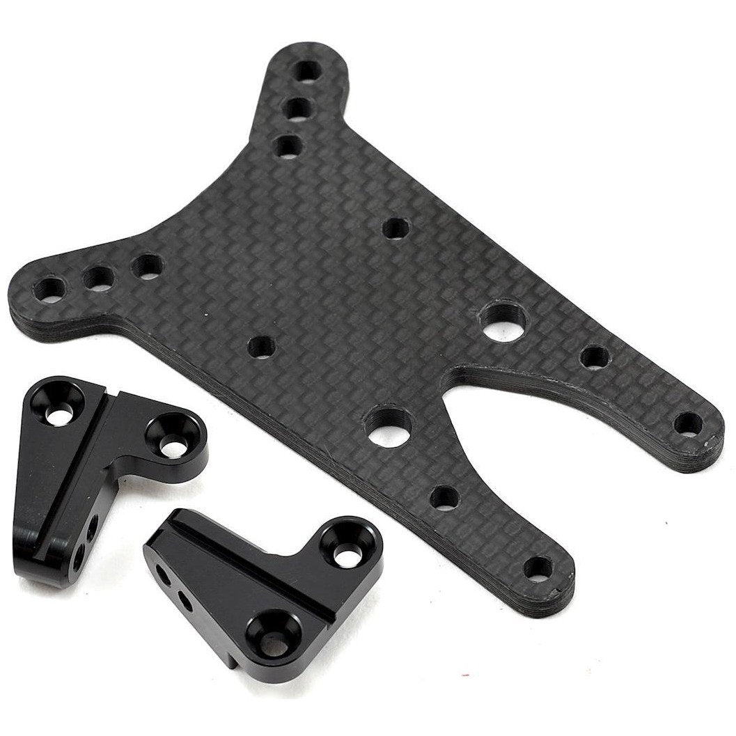 ST Racing Concepts 4mm Graphite Front Shock Tower w/Aluminum Standoff (Black)
