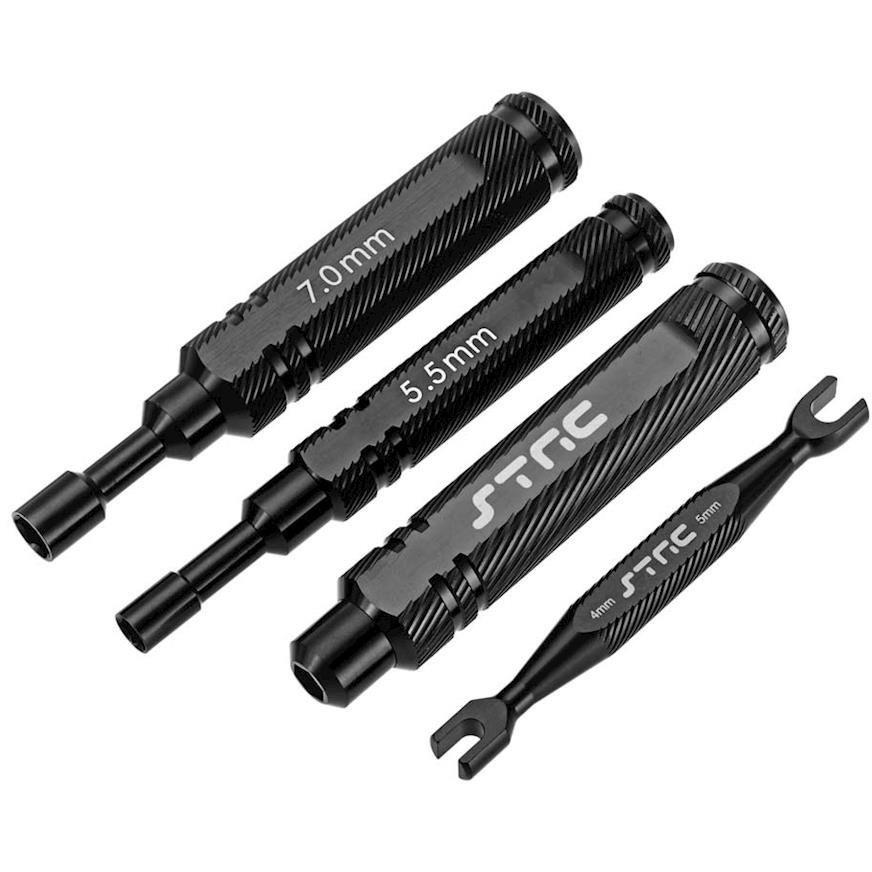 ST Racing Concepts STRA1518BK Aluminum Complete Tool Kit Black