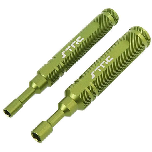 ST Racing Concepts STRA755G Aluminum Nut Driver Combo Pack 5.5/7mm Green