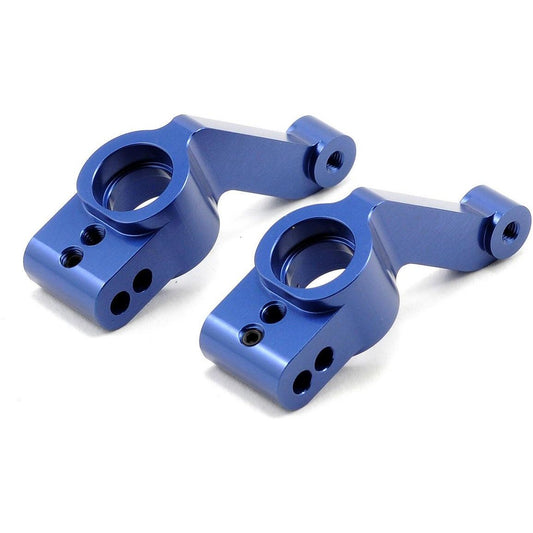 ST Racing Concepts Aluminum Rear Hub Carriers (Blue) (2) (Slash 4x4)