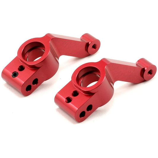 ST Racing Concepts Aluminum Rear Hub Carriers (Red) (2) (Slash 4x4)