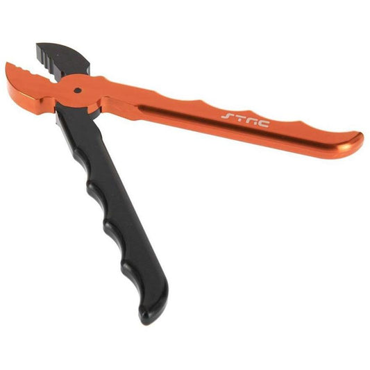 ST Racing Concepts ST22353BKO Aluminum Precision Shock Shaft Pliers Blk/Or