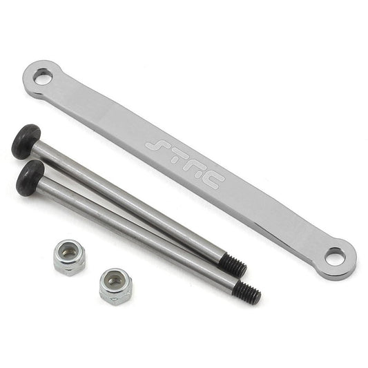 ST Racing Concepts Stampede/Bigfoot Aluminum Front Hinge Pin Brace (Silver)