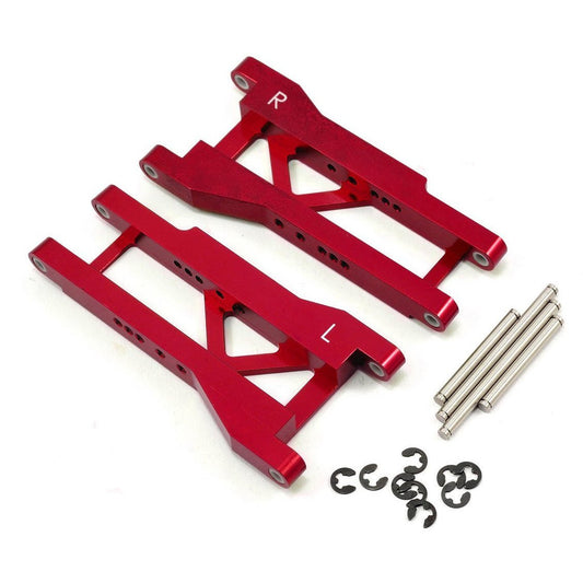ST Racing Concepts Aluminum Rear A-Arm Set (Red)