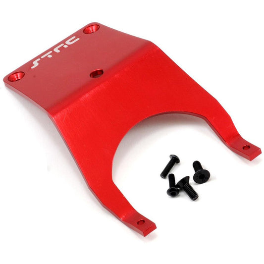 ST Racing Concepts Aluminum Front Skid Plate (Red)