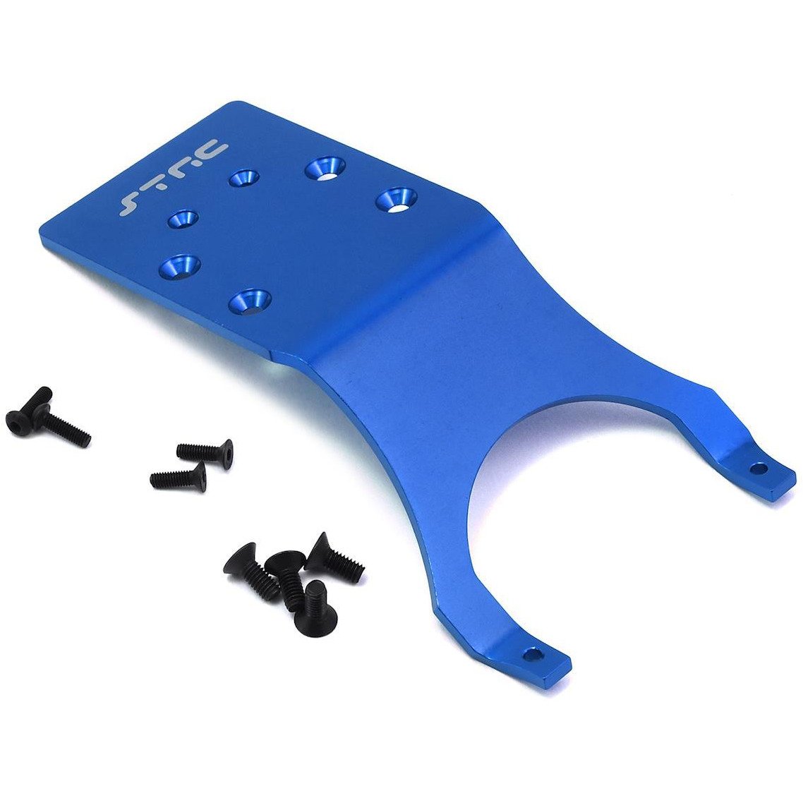ST Racing Concepts Aluminum Rear Skid Plate (Blue)