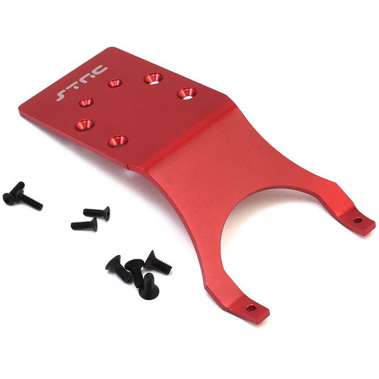 ST Racing Concepts Aluminum Rear Skid Plate (Red)
