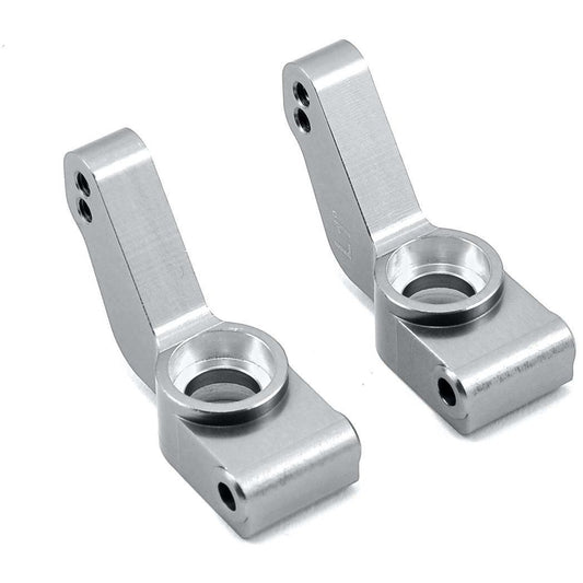 ST Racing Concepts Aluminum 1° Toe-In Rear Hub Carriers (Silver)
