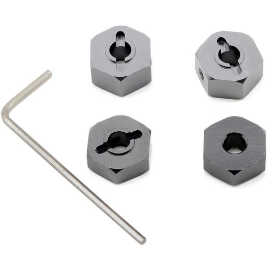 ST Racing Concepts 14mm Aluminum Wheel Hex (Gun Metal) (4)