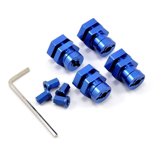 ST Racing Concepts 17mm Hex Hub Conversion Kit (Blue)