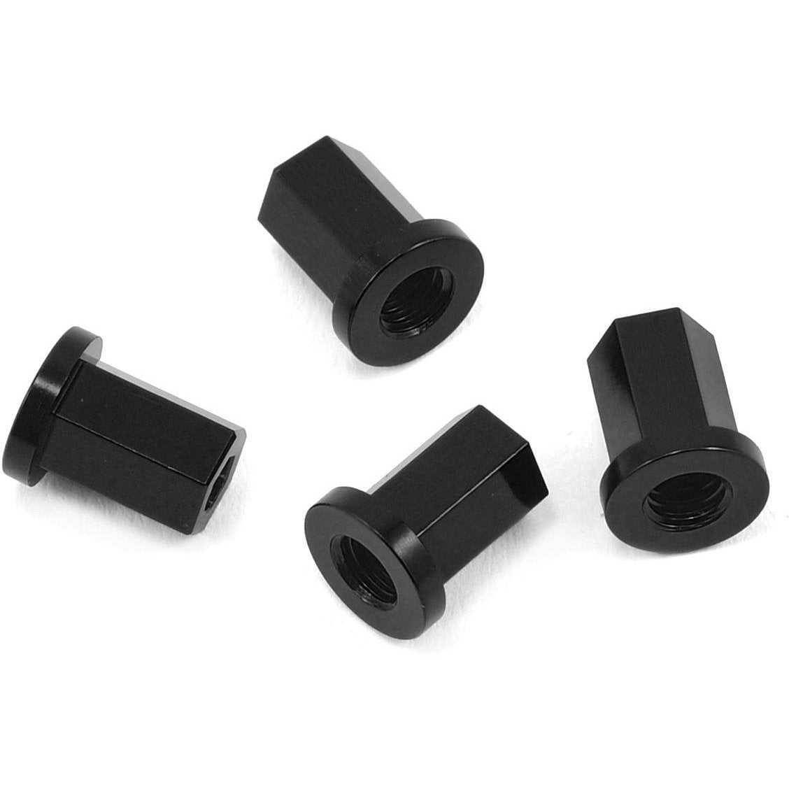 ST Racing Concepts Wraith Aluminum Internal Locknut (4) (Black)