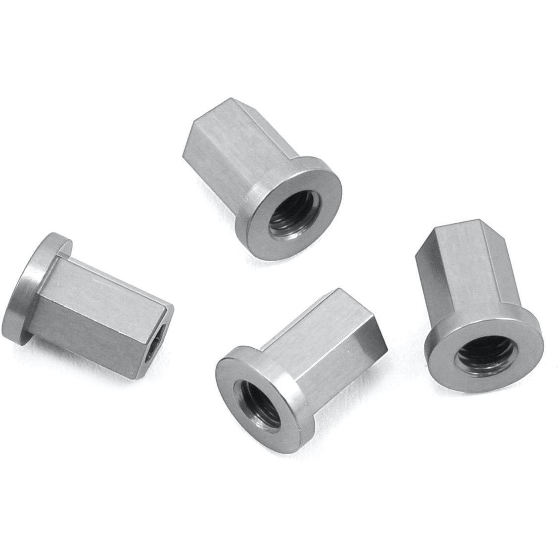 ST Racing Concepts Wraith Aluminum Internal Locknut (4) (Silver)