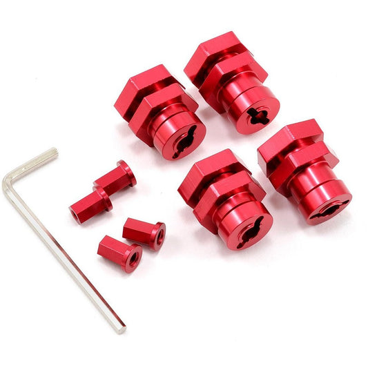 ST Racing Concepts 17mm Hex Hub Conversion Kit (Red)