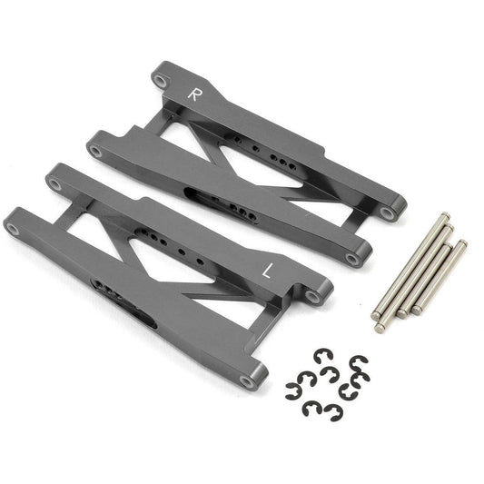 ST Racing Concepts Aluminum Rear A-Arm Set (Gun Metal)