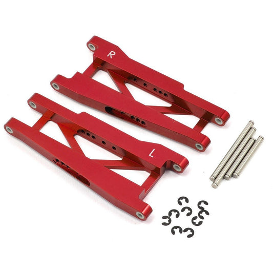 ST Racing Concepts Aluminum Rear A-Arm Set (Red)