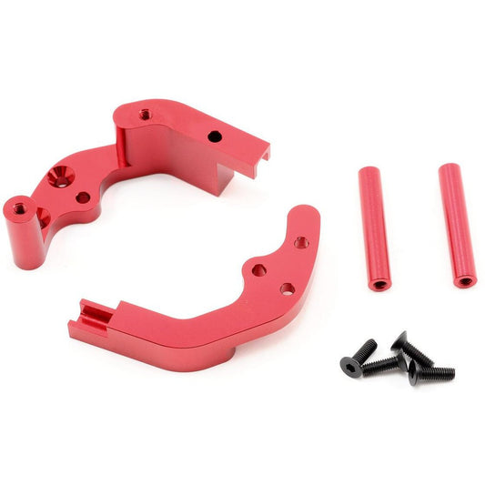 ST Racing Concepts Aluminum Rear Motor Guard (Red)