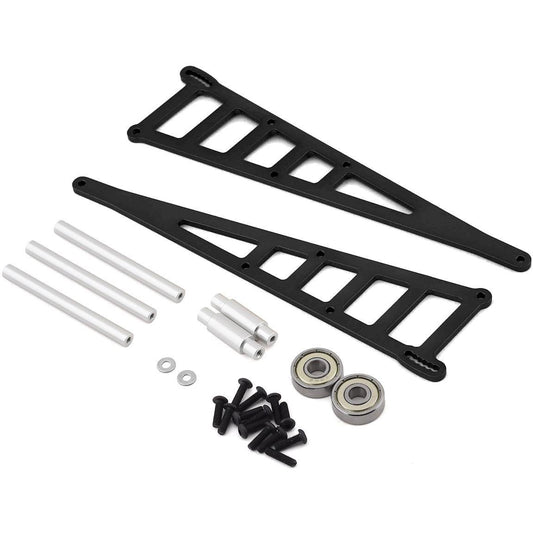 ST Racing Concepts Traxxas Slash Aluminum Adjustable Wheelie Bar Kit (Black)
